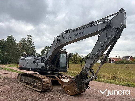 Bandgrävare SANY SY215C LC med Engcon tiltrotator 12 of 30