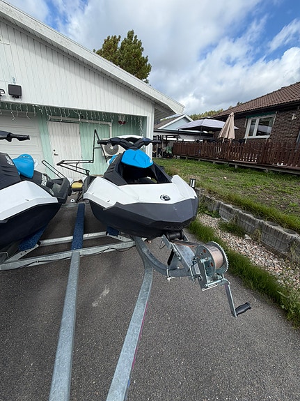 2 st Sea-Doo Spark 2020 med trailer – ca 140 timmar 2 of 4