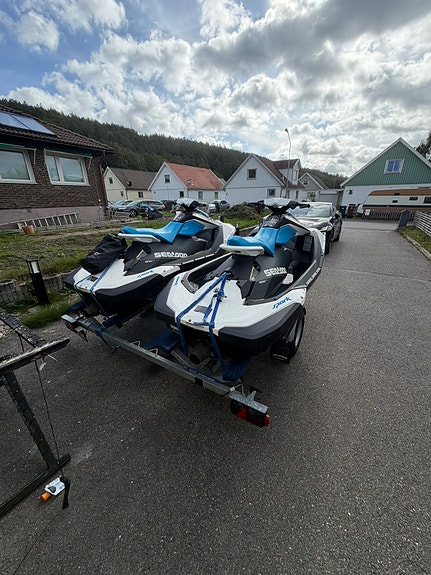 2 st Sea-Doo Spark 2020 med trailer – ca 140 timmar 4 of 4