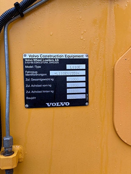 Volvo L110E  Våg 11750h  Fin maskin 4 of 6