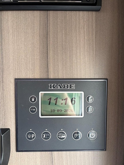 Kabe ESTATE 630 GXL KS Dinette med överbäddskåp 16 of 17