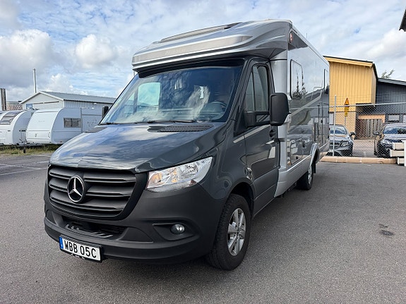 Hymer ML-T 580 Mercedes 200HK Automat! Långbädd! Luftfjädring! 200Ah litium! Solcell med kabel! Läderklädsel! 6,98m! 18 of 20