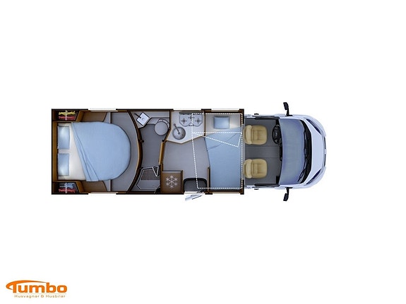 Rapido 696F Optimum Line 160hk Automat 4400kg 3 of 9