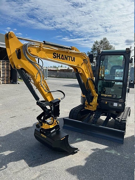 Shantui SE36SR Engcon rotortilt + skoppaket 7 of 8