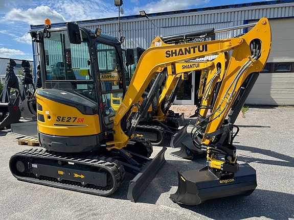 Shantui SE36SR Engcon rotortilt + skoppaket 2 of 8