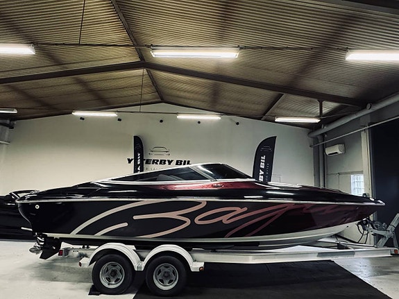 Baja 232 Boss Unik! Powerboat Merc 454 Ny inredning Trailer! 2 of 12