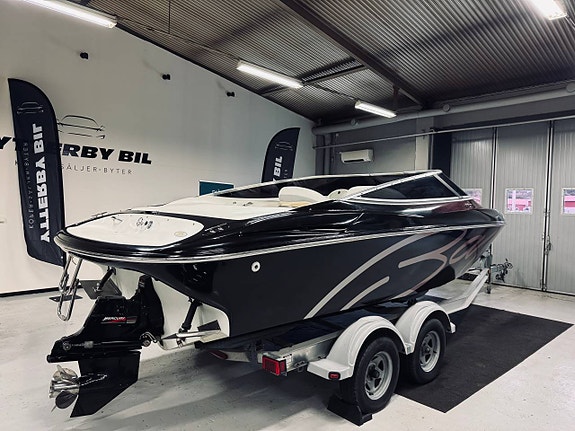 Baja 232 Boss Unik! Powerboat Merc 454 Ny inredning Trailer! 3 of 12
