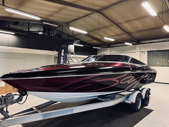 Baja 232 Boss Unik! Powerboat Merc 454 Ny inredning Trailer! 5 of 12