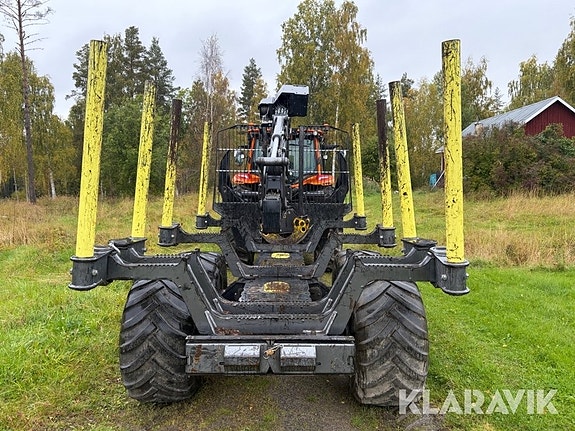 Traktor Valtra N134 152hk Skogsutrustad med T 4 of 6