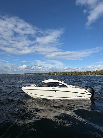 Flipper 670 ST - uttagen 2019 - 150 HK Mercury 2 of 12