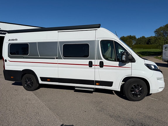 Dethleffs *Långbäddar*4-bäddar*Solceller*Nya 140hk Euro6*Busbiker* 30 of 30