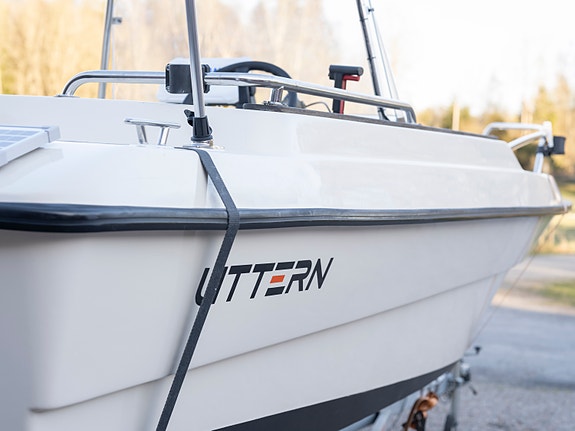 Uttern 5102 – mycket fint skick – Mercury 60 hk – 80-trailer 6 of 12