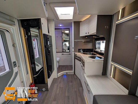 Chausson Welcome 630 170hk Långbäddar Solcell 240W Vinterpaket 11 of 22