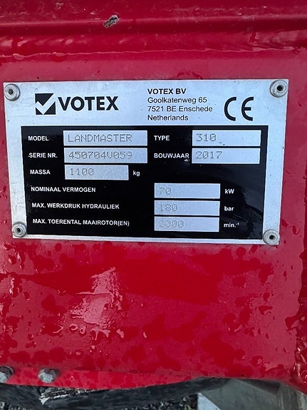 Votex Landmaster 310 slagklippare f+b montage 3 of 3