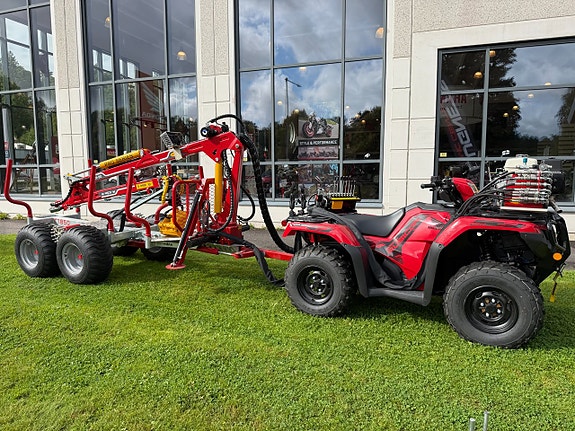 Honda TRX520 Rubicon Discover + Kranman T1850 Pro Modell