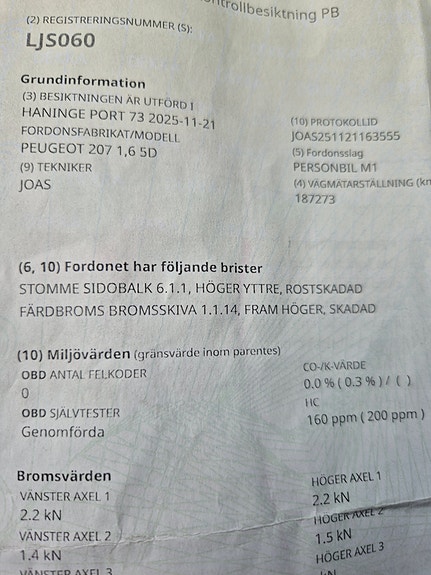 Peugeot 207 5 of 5