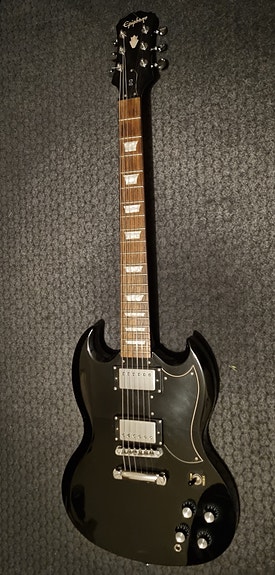 Epiphone SG svart