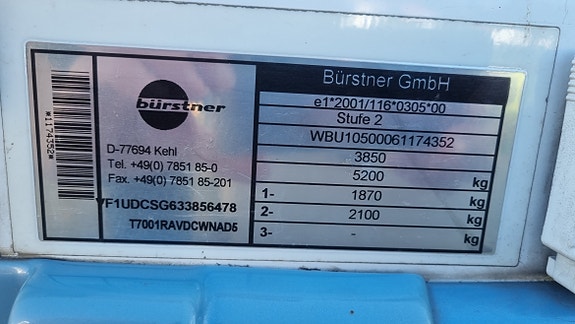 Bürstner Delfin 700 8 of 11