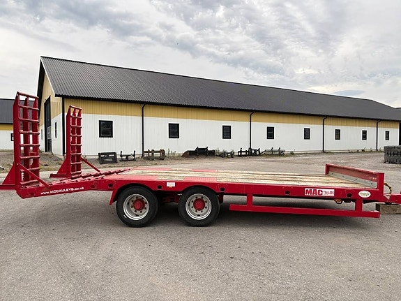 MAC 2 axl maskintrailer för traktor 3 of 5