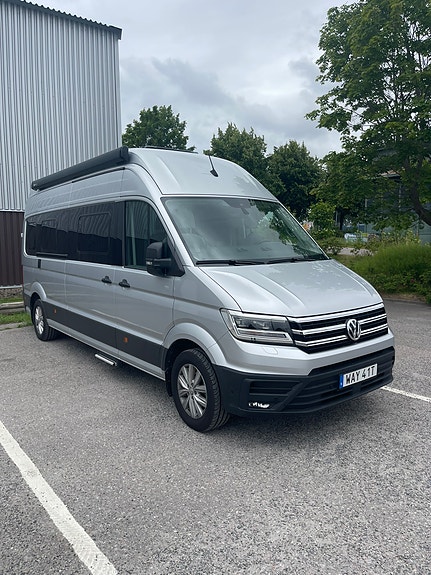 Volkswagen Grand California 680.2024. 900mil.Nya Dubbdäck.Drag.Cykelst. Solcell. Motorv fjärr. 25 of 30