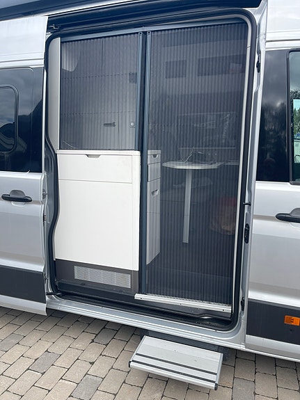 Volkswagen Grand California 680.2024. 900mil.Nya Dubbdäck.Drag.Cykelst. Solcell. Motorv fjärr. 27 of 30