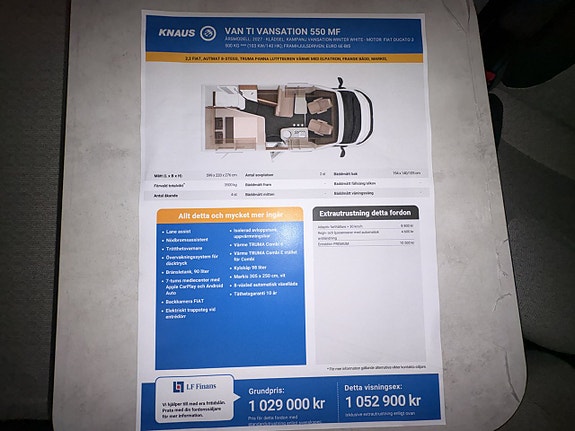 Knaus VAN TI VANSATION 550 MF 14 of 16
