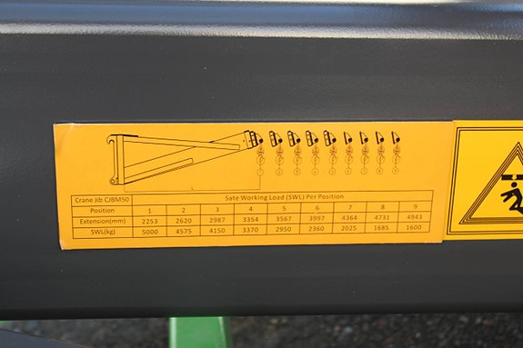 Kranarm Stora BM 7 of 8
