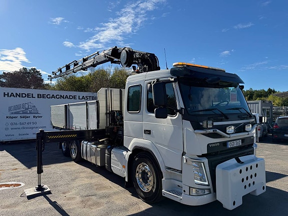 Volvo FM420, 6x2*4, Kranbil med 21-ton kran, Prakt ex.!,.