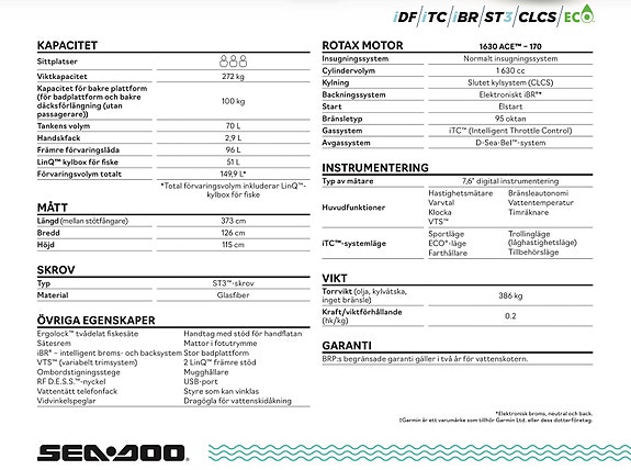 Sea Doo Fish Pro Sport 170 6 of 7