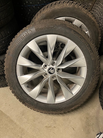19” Dubbade vinterdäck: Skoda Enyaq, Cupra Tavascan