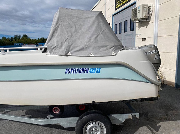 Askeladden 480 SX med Honda 50 hk fyrtakt 30 kärra 2 of 8