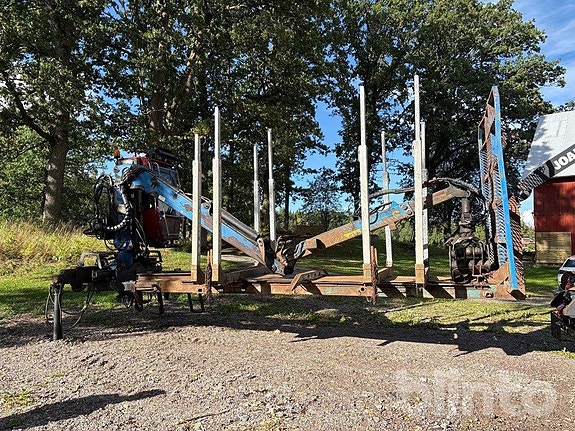 Timmerrede med kran  HIAB LogLift, Rukki & Exte 5 of 6