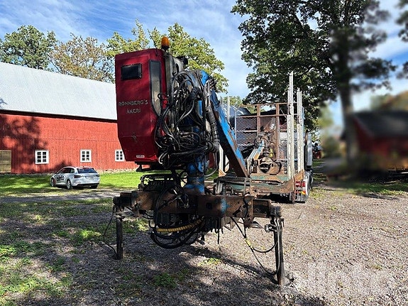Timmerrede med kran  HIAB LogLift, Rukki & Exte 3 of 6