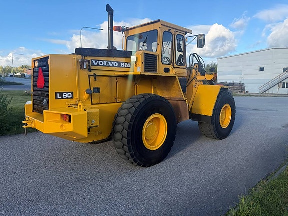 Volvo BM L90 Lastmaskin C-smörj, Kort spak. 3 of 11