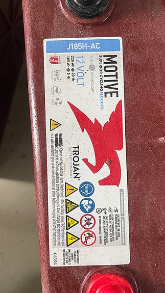 Motive Trojan 12 Volts batterier - helt nya, ej använda, köpta 202606 2 of 3