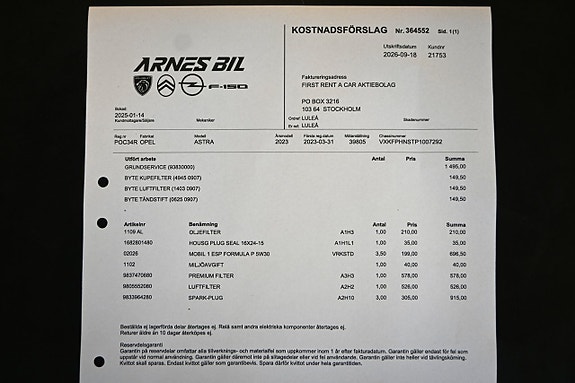Opel Astra 24 of 25