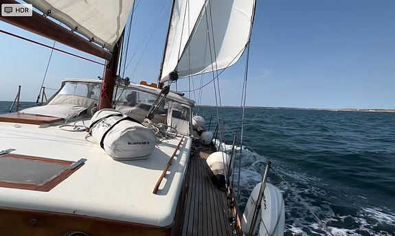 Motorseglare Ketch designad av Arthur C Robb, långseglare/bobåt/kustkryssare 2 of 25