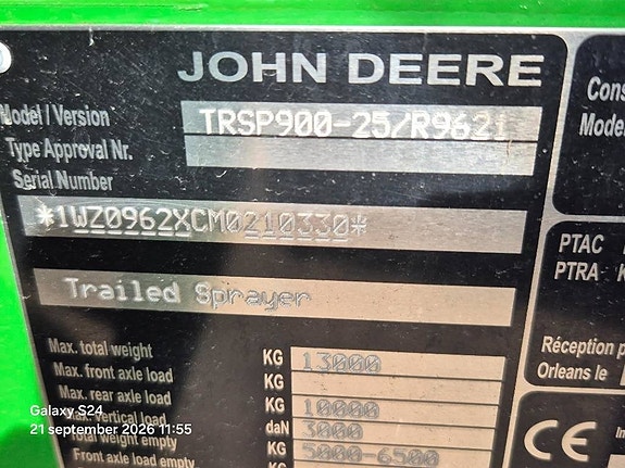 John Deere R 962 i PowrSpray 36 m 24 of 24