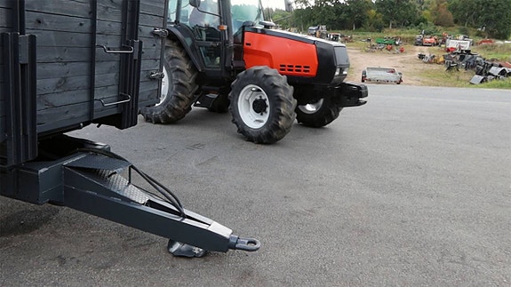 HYDRAULISK TIPPVAGN MED STÅLBOTTEN OCH LÄMMA 12 of 12