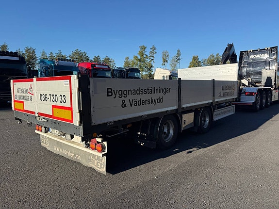 Fliegl - 2-axlad 20t flakkärra 5 of 8