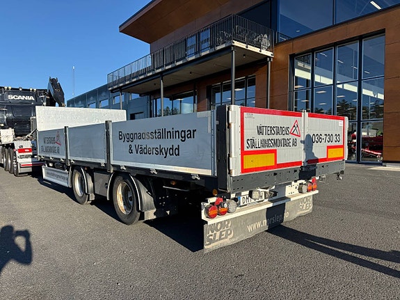 Fliegl - 2-axlad 20t flakkärra 3 of 8