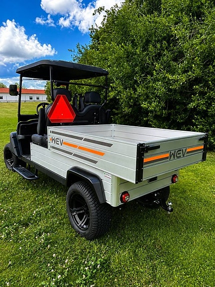 WEV G Longbed – elektriskt arbetsfordon med flak 5 of 9