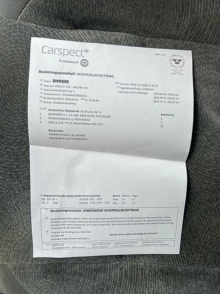 Renault Laguna 13 of 13