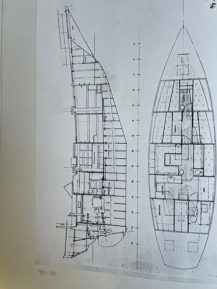 S/Y AZIZA – Stagsegelskonare i stål 15,3 m, Bruce Roberts-skrov 17 of 19