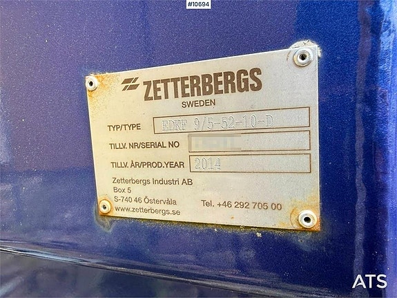Zetterbergs EDKF 9/5-52-10-D Tippflak (255,000:- ex moms) 12 of 13