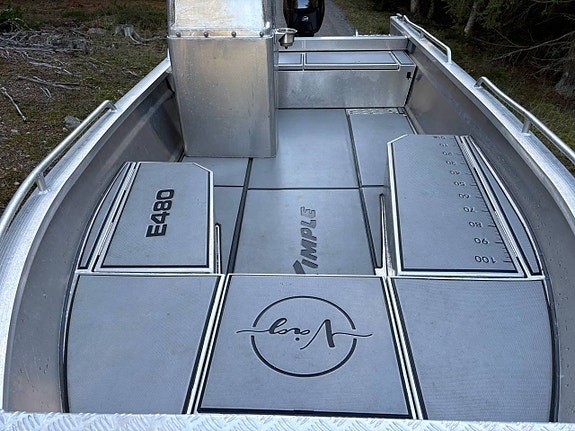 Kimple 480 Explorer Mercury 50Hk Fyrtakt -23 (Sjösatt) 110h 5 of 12