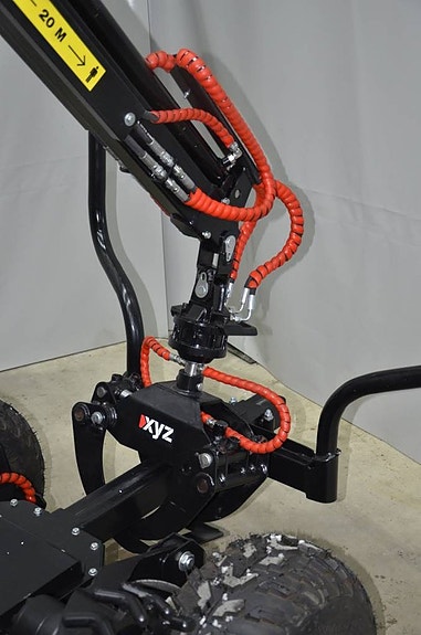Kranvagn fyrhjuling ATV 2 of 6