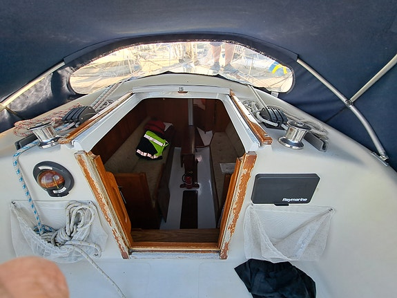 Segelbåt Clipper 29 från 1981. Moderniserad med mycket nytt under de sista åren. 4 of 17