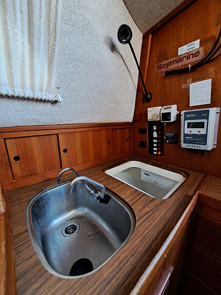 Segelbåt Clipper 29 från 1981. Moderniserad med mycket nytt under de sista åren. 5 of 17