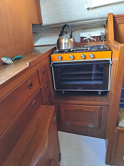 Segelbåt Clipper 29 från 1981. Moderniserad med mycket nytt under de sista åren. 11 of 17